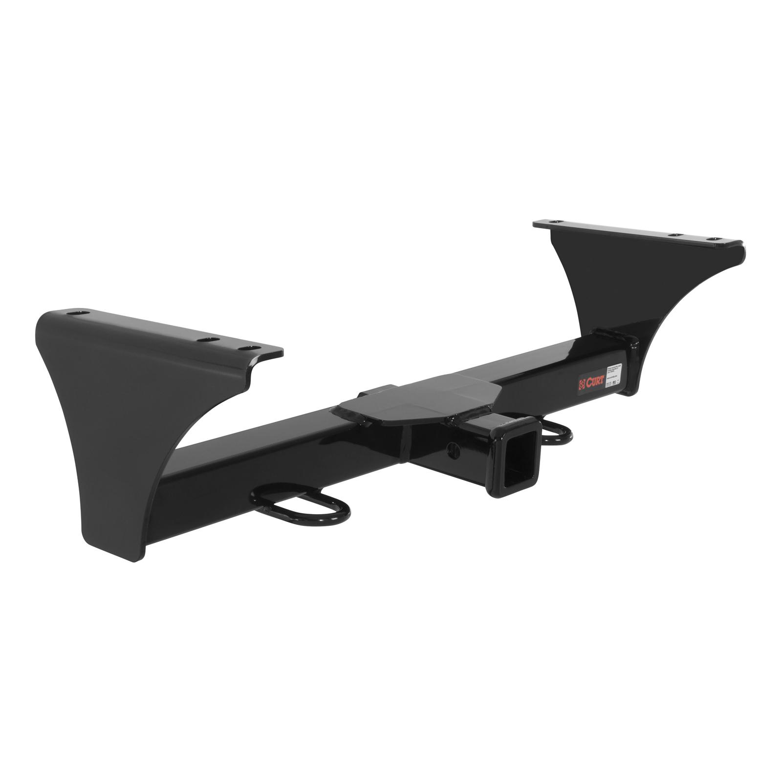 CURT Class 3 Receiver Hitch 31022 Trailer Hitch, III, 2 in. Receiver, Black Powdercoated, Front Mount, Jeep, Each thumbnail 2
