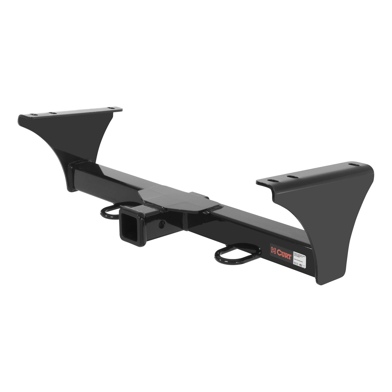 CURT Class 3 Receiver Hitch 31022 Trailer Hitch, III, 2 in. Receiver, Black Powdercoated, Front Mount, Jeep, Each