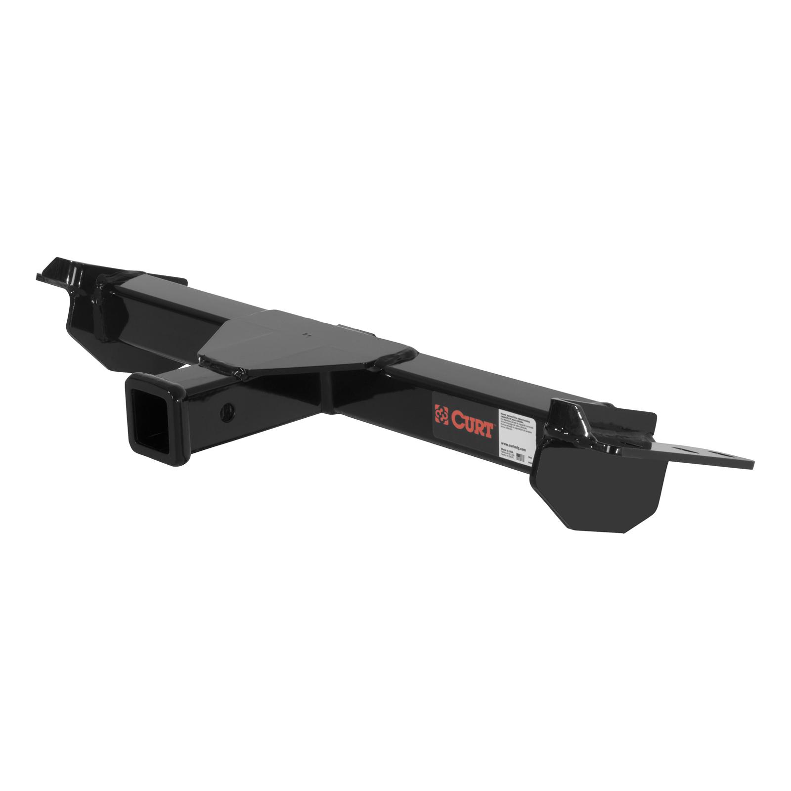 CURT Class 3 Receiver Hitch 31043 Trailer Hitch, III, Front Receiver, 2 in. Receiver, Black, Square Tube, Chevy/GMC, Each