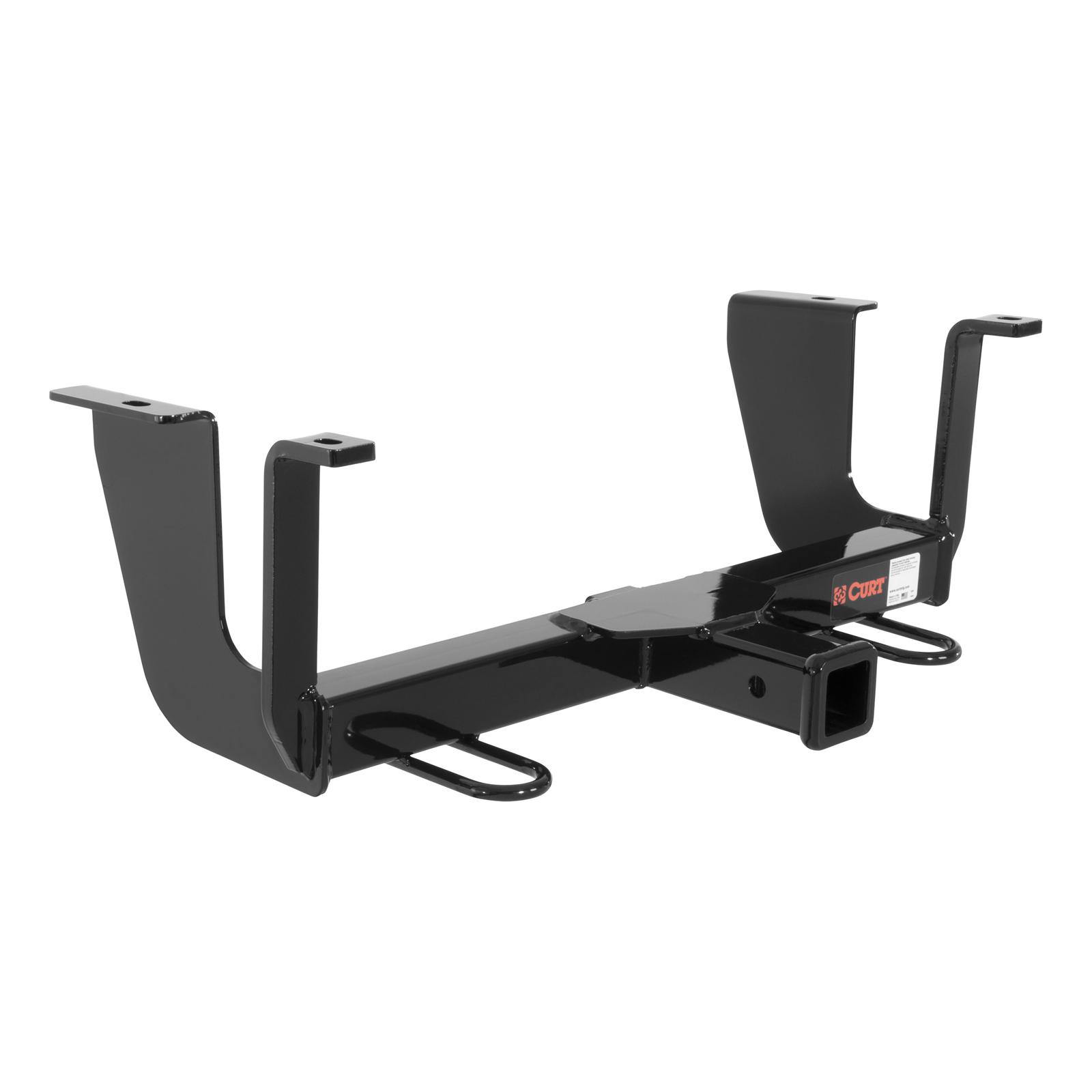 CURT Class 2 Receiver Hitch 31047 Trailer Hitch, III, in. Receiver, Black Powdercoated, Front Mount, Jeep, Each thumbnail 2