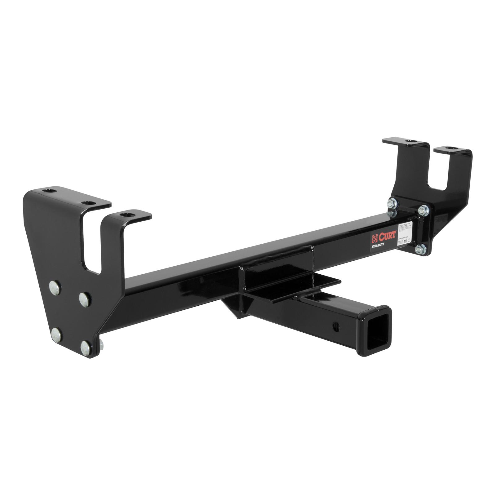 CURT Class 3 Receiver Hitch 31048 Trailer Hitch, III, 2 in. Receiver, Black Powdercoated, Front Mount, Jeep, Each thumbnail 2