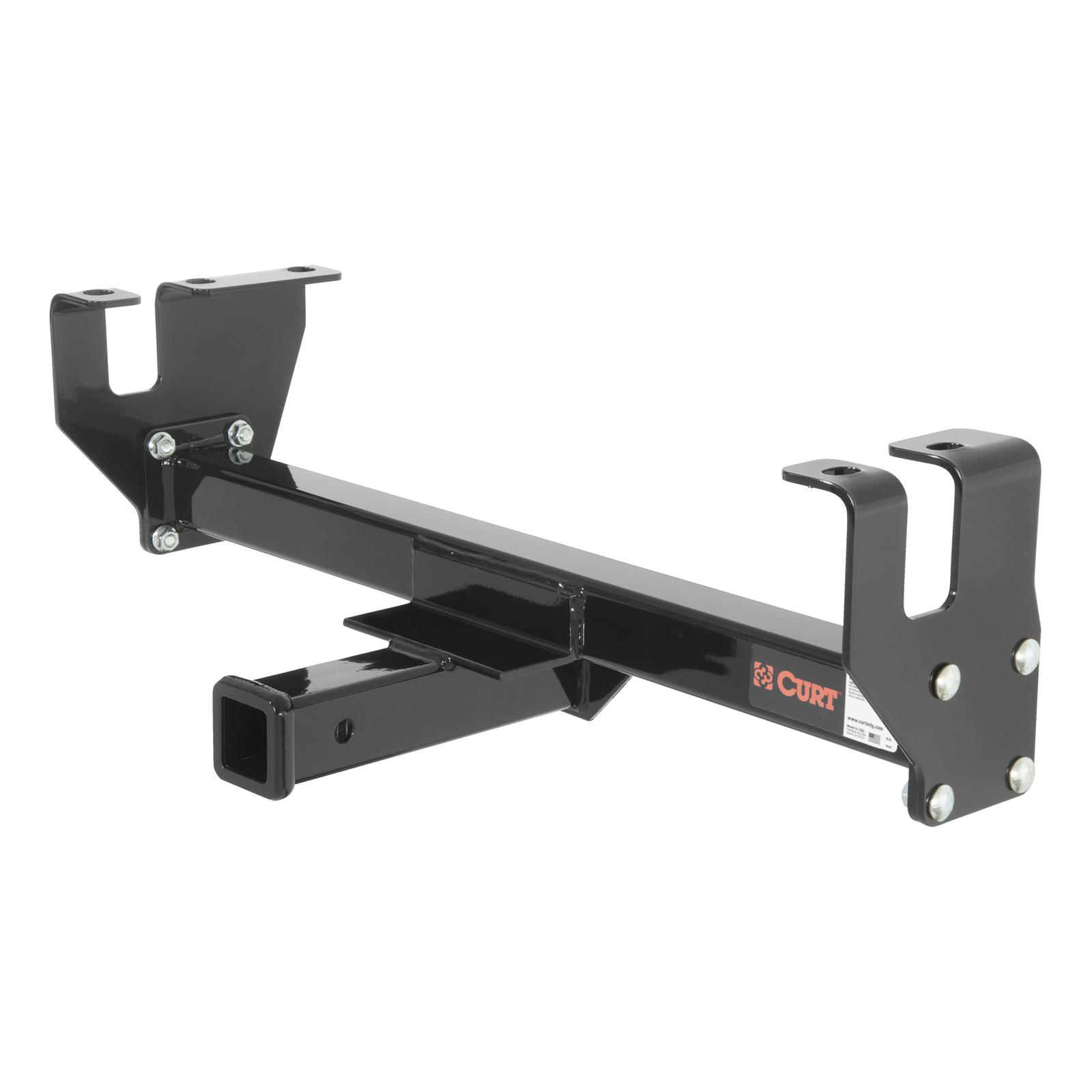 CURT Class 3 Receiver Hitch 31048 Trailer Hitch, III, 2 in. Receiver, Black Powdercoated, Front Mount, Jeep, Each