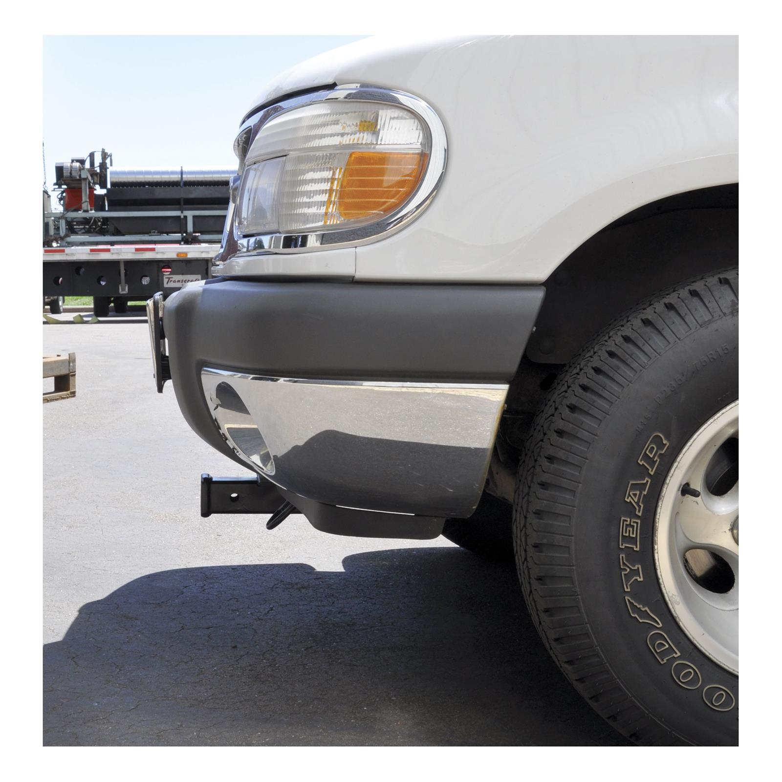 CURT Class 3 Receiver Hitch 31051 Hitch, Front, III, 2 in. Receiver, Black, Ford, Each thumbnail 4