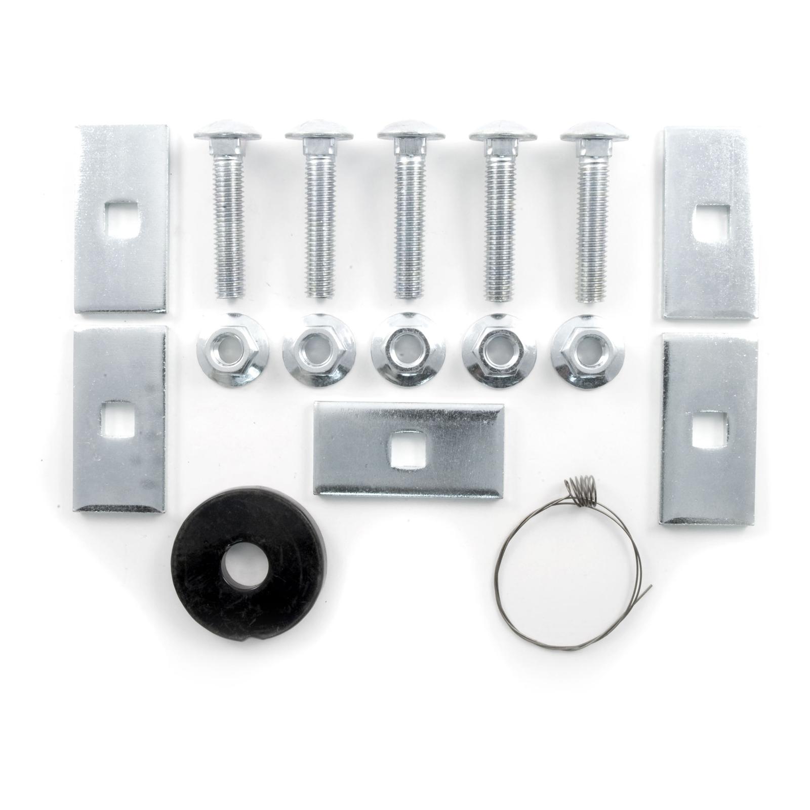 CURT Winch Mounts 31055 Trailer Hitch, Class III, Front Receiver, 2 in. Receiver, Black, Square Tube, Buick/Chevy/GMC, Each thumbnail 3