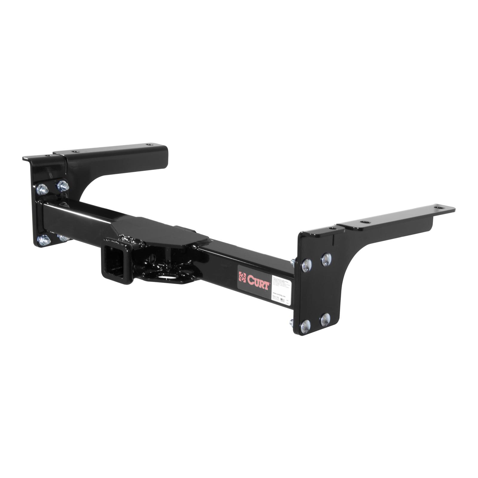 CURT Class 3 Receiver Hitch 31056 Trailer Hitch, III, 2 in. Receiver, Black Powdercoated, Front Mount, Jeep, Each