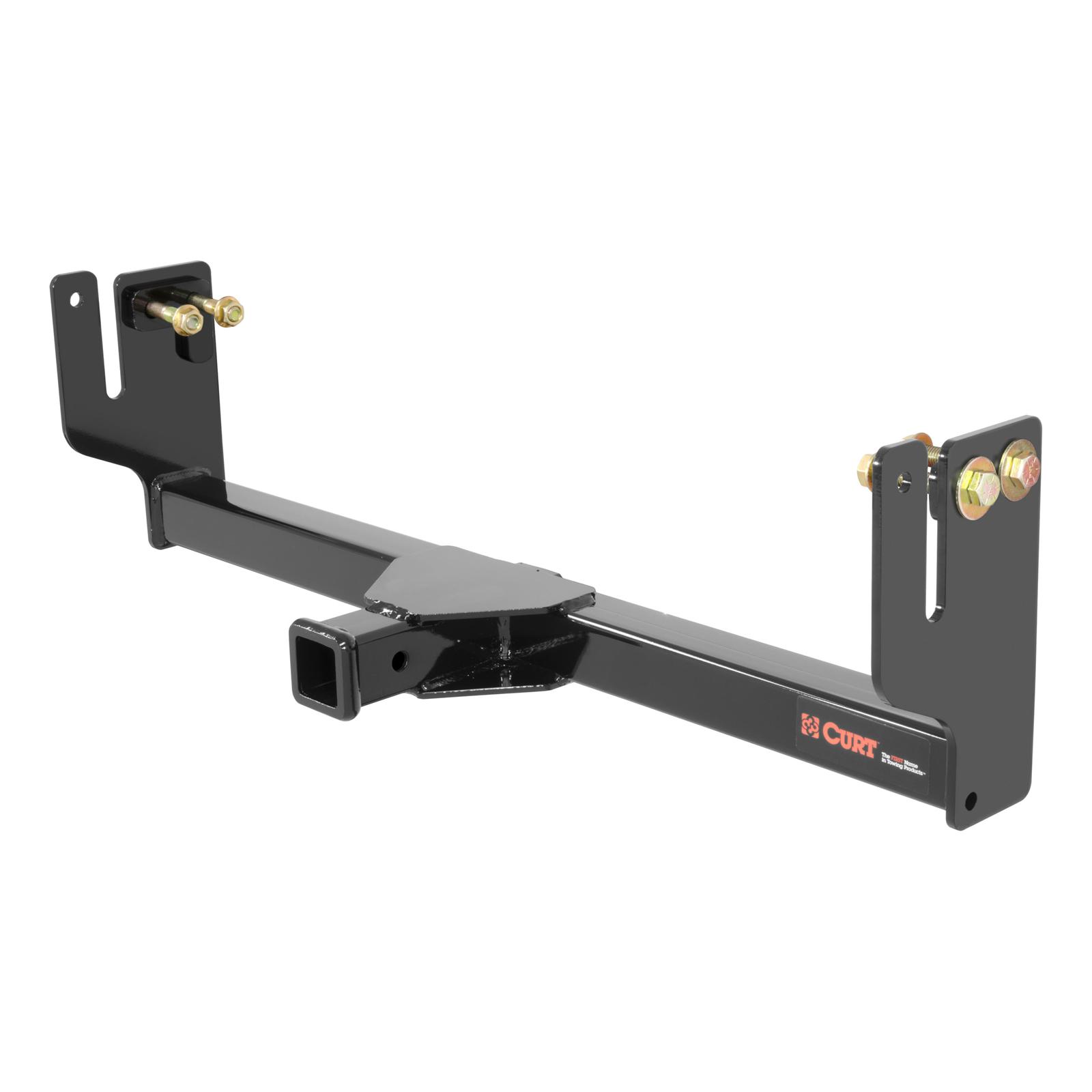 CURT Class 3 Receiver Hitch 31067 Trailer Hitch, III, 2 in. Receiver, Black Powdercoated, Front Mount, Ram, Each