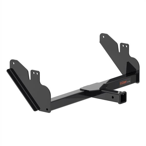CURT Class 3 Receiver Hitch 31083 Hitch, Front, 3, 2 in. Square, 500 lb. Max Tongue, 5,000 lb. Max Trailer, Square Tube Welded, Black Powdercoated, Ford, Each thumbnail 2