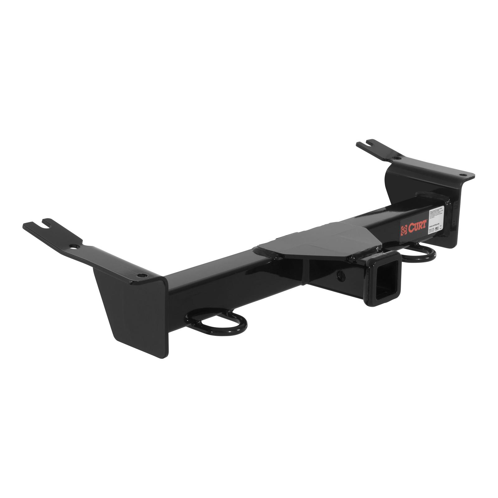 CURT Class 3 Receiver Hitch 31084 Trailer Hitch, III, Front Receiver, 2 in. Receiver, Black, Square Tube, Jeep, Each thumbnail 2
