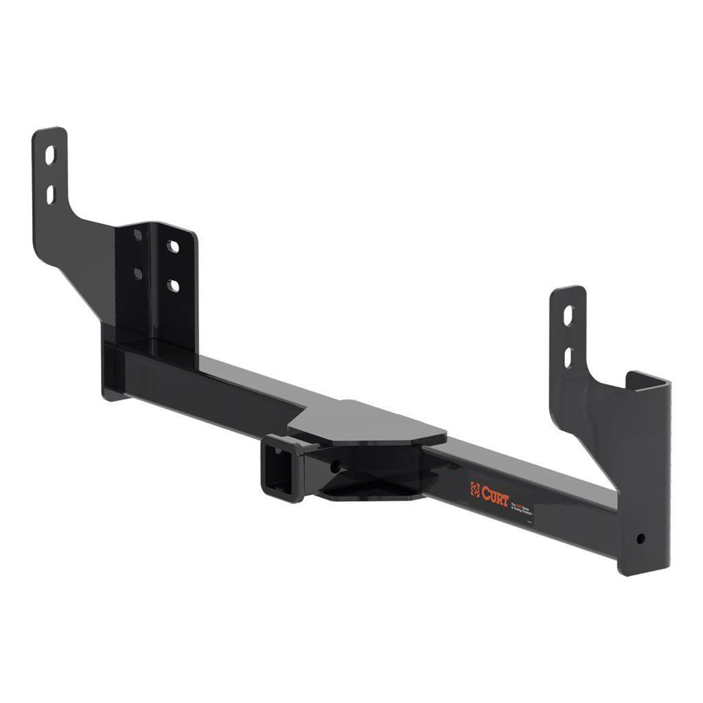 CURT Receiver Hitches for 2019-2025 2500 - 31089 Hitch, Front, 2 in. Square, 500 lb. Max Tongue, 5,000 lb. Max Trailer, Square Tube Welded, Black Powdercoated, Ram, Each