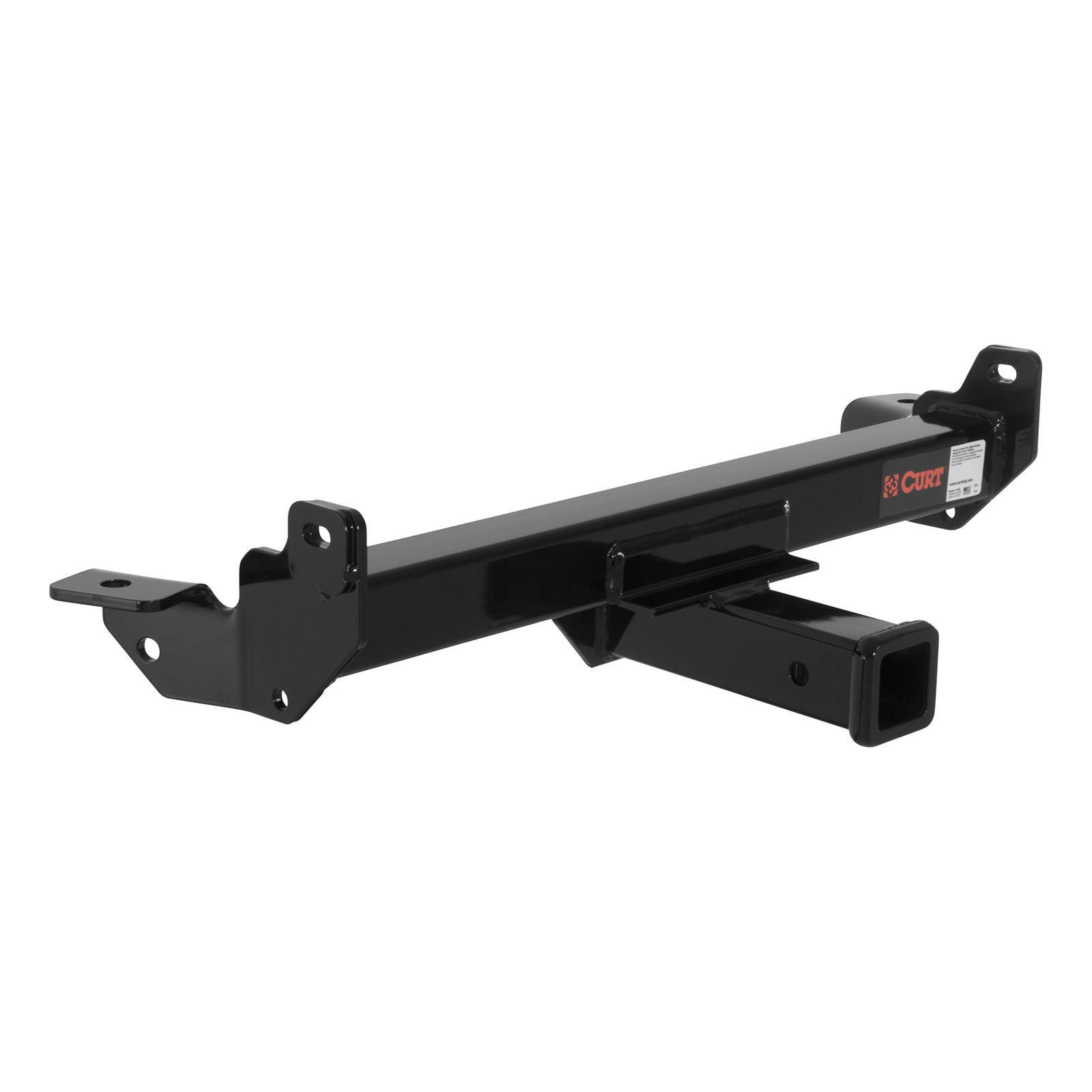 CURT Class 3 Receiver Hitch 31108 Trailer Hitch, III, Front Receiver, 2 in. Receiver, Black, Square Tube, Chevy/GMC, Each thumbnail 2