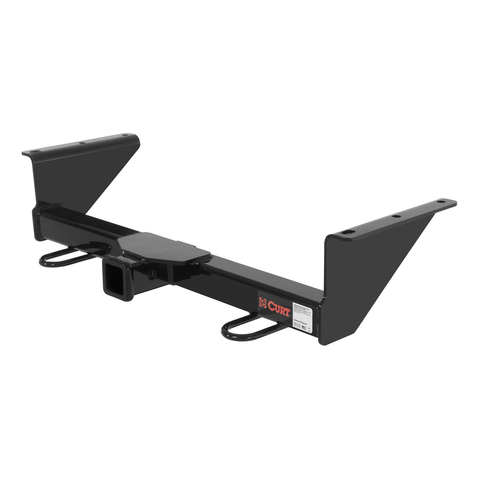 CURT Class 3 Receiver Hitch 31199 Trailer Hitch, III, Front Receiver, 2 in. Receiver, Black, Square Tube, for Nissan, Each