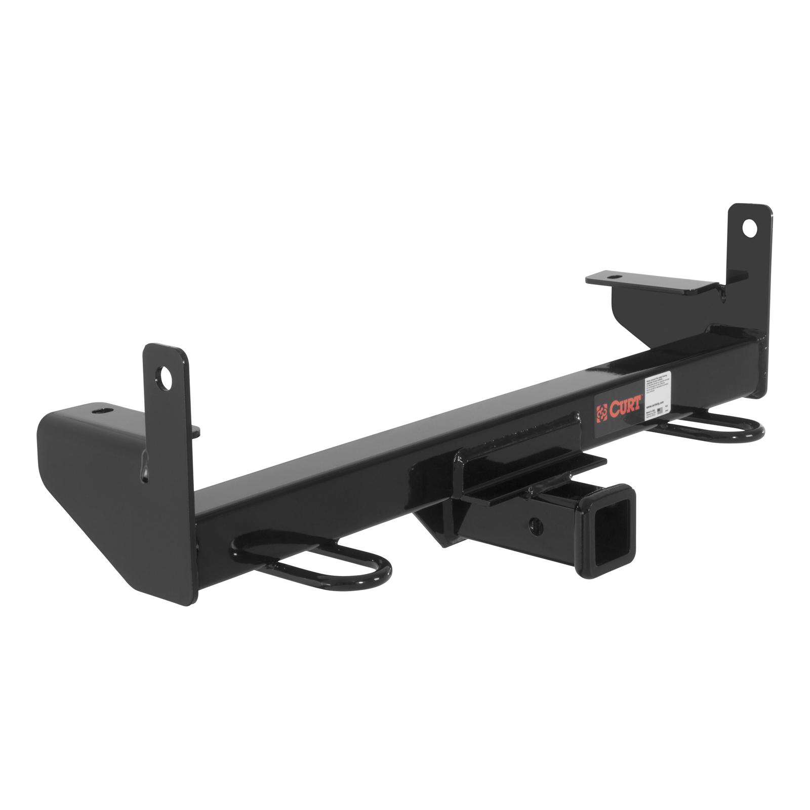 CURT Class 3 Receiver Hitch 31221 Trailer Hitch, III, Front Receiver, 2 in. Receiver, Black, Square Tube, Chevy/GMC, Each thumbnail 2