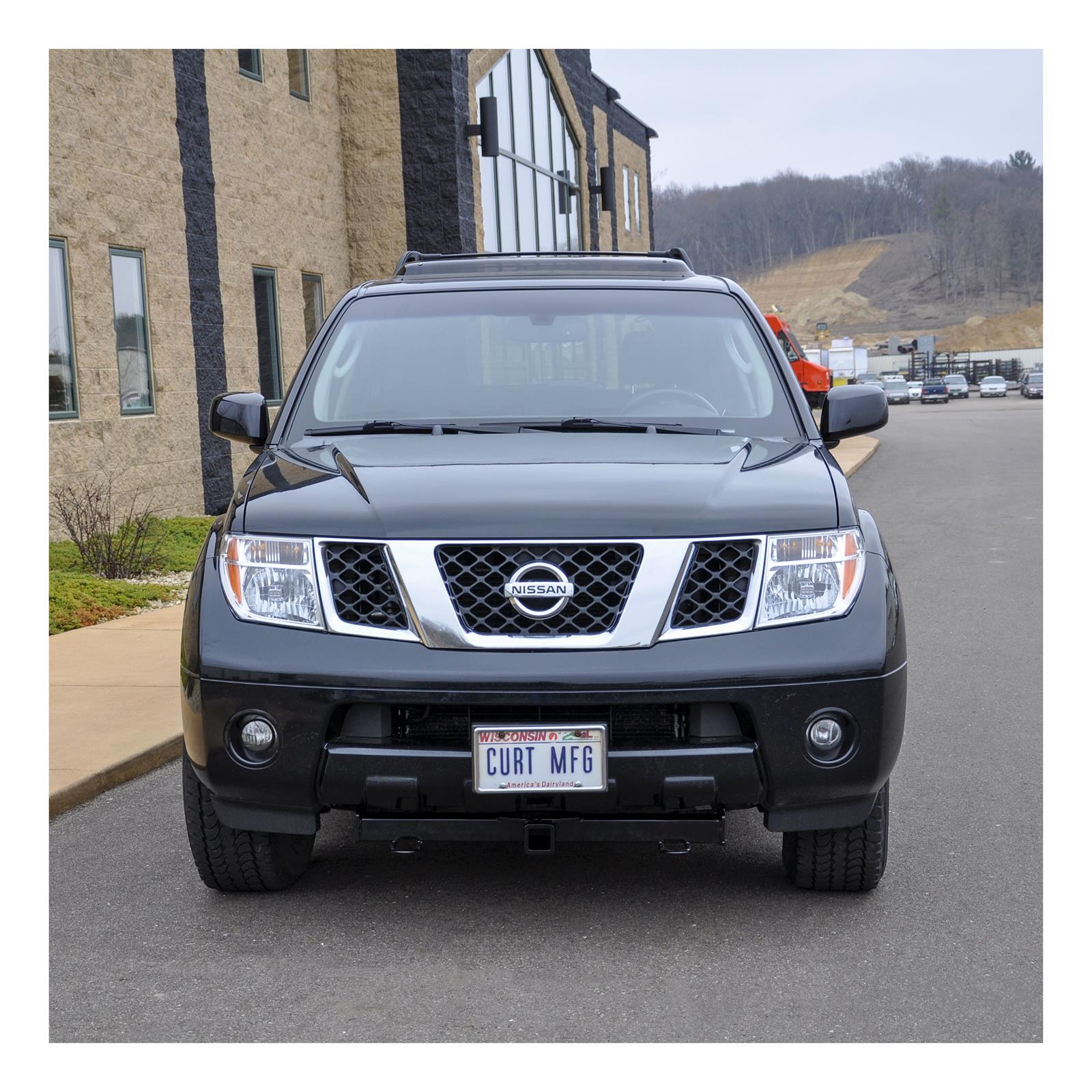 CURT Class 3 Receiver Hitch 31241 Trailer Hitch, III, Front Receiver, 2 in. Receiver, Black, Square Tube, for Nissan, Each thumbnail 6