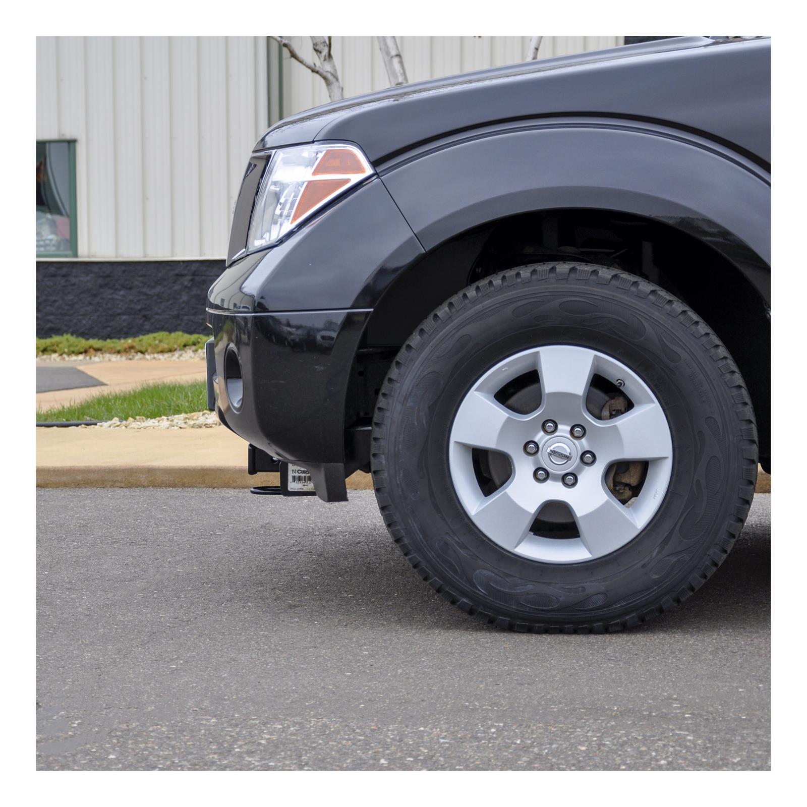 CURT Class 3 Receiver Hitch 31241 Trailer Hitch, III, Front Receiver, 2 in. Receiver, Black, Square Tube, for Nissan, Each thumbnail 4