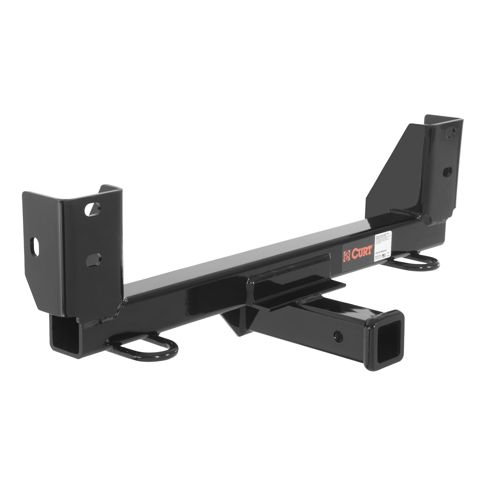 CURT Class 3 Receiver Hitch 31310 Trailer Hitch, III, Front Receiver, 2 in. Receiver, Black, Square Tube, Ford, Each thumbnail 2