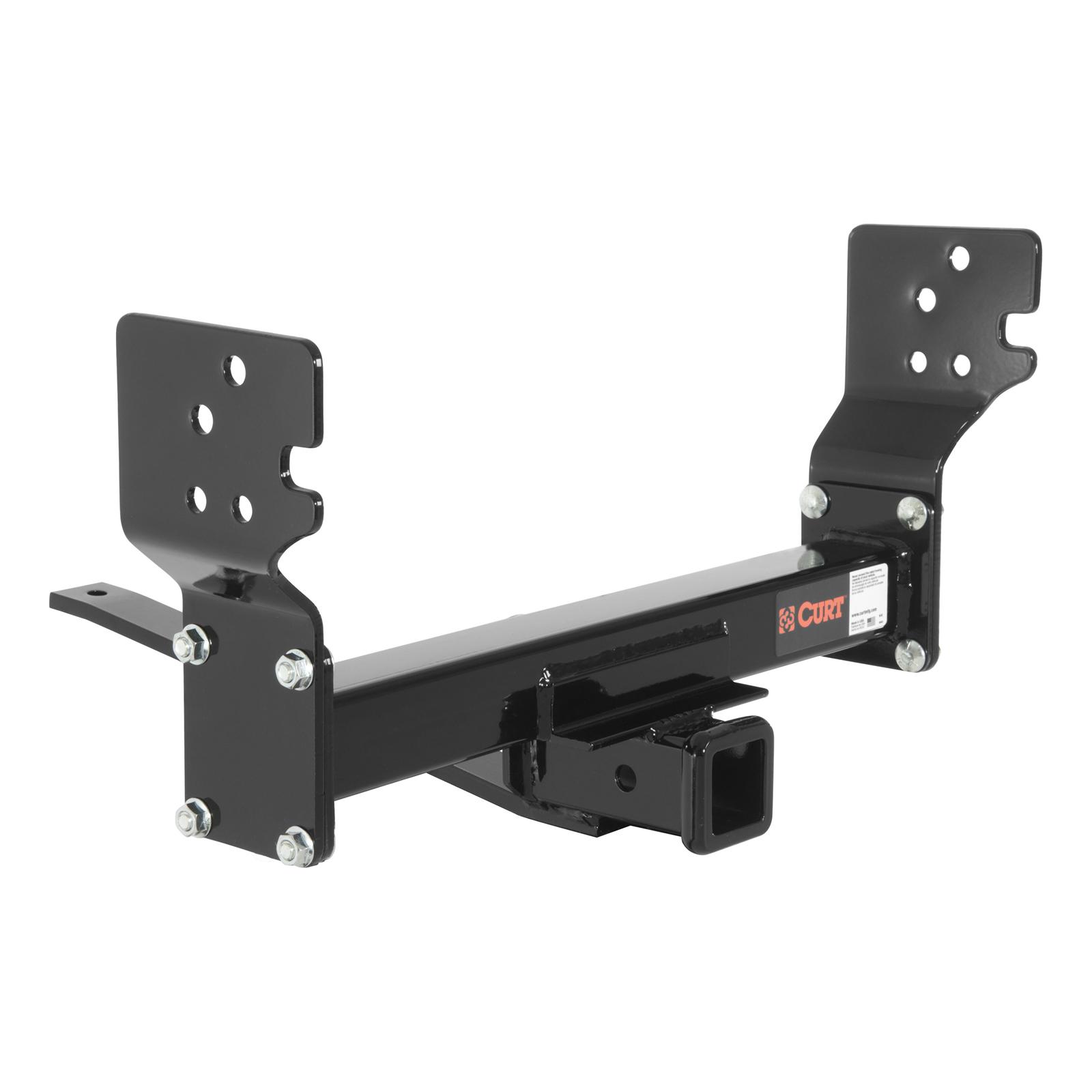 CURT Class 3 Receiver Hitch 31322 Trailer Hitch, III, Front Receiver, 2 in. Receiver, Black, Square Tube, Chevy/GMC, Each thumbnail 2