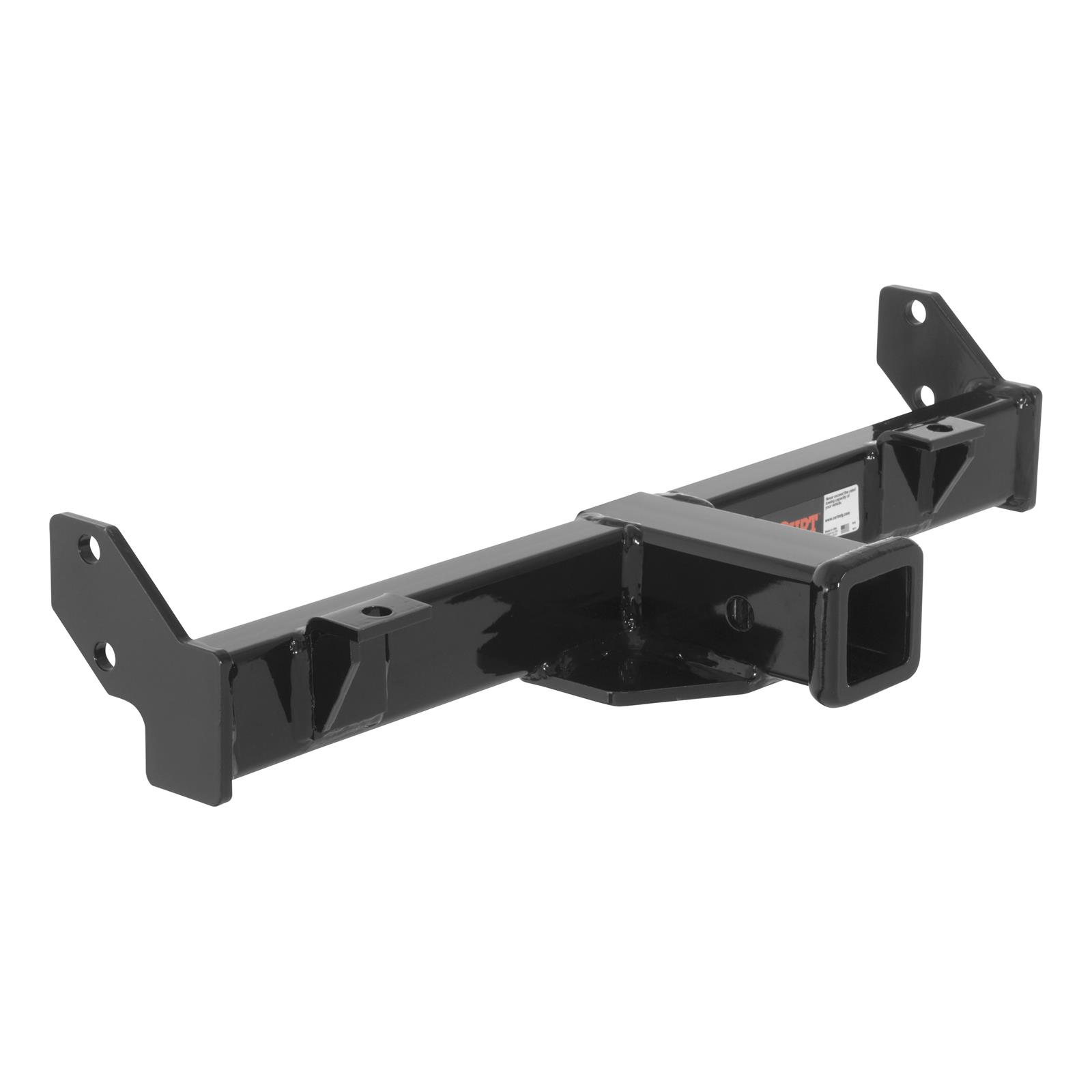 CURT Class 3 Receiver Hitch 31432 Trailer Hitch, III, Front Receiver, 2 in. Receiver, Black, Square Tube, Jeep, Each thumbnail 2