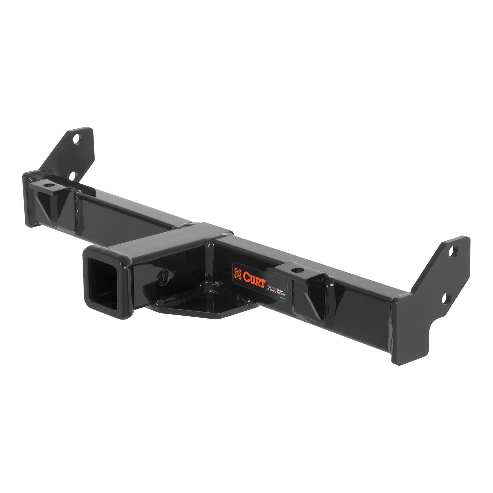 CURT Class 3 Receiver Hitch 31432 Trailer Hitch, III, Front Receiver, 2 in. Receiver, Black, Square Tube, Jeep, Each