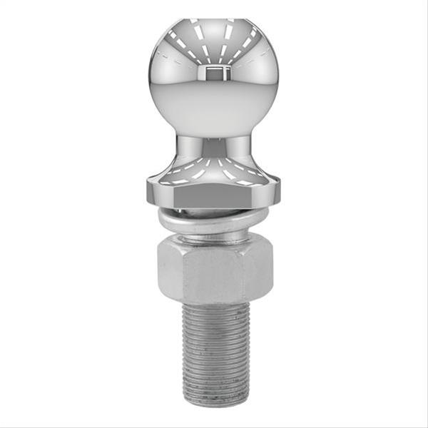 CURT Hitch Balls 40017 Ball, Chrome, 1 7/8 in. Ball, 1 in. Diameter Shank, 3 in. Length Shank, 3,500 lbs., Each thumbnail 2