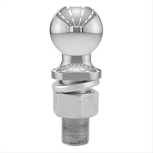 CURT Hitch Balls 40022 Ball, Chrome, 2 5/16 in. Ball, 1.250 in. Diameter Shank, 3 in. Length Shank, 6,000 lbs., Each thumbnail 2