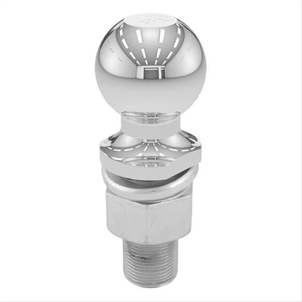 CURT Hitch Balls 40022 Ball, Chrome, 2 5/16 in. Ball, 1.250 in. Diameter Shank, 3 in. Length Shank, 6,000 lbs., Each