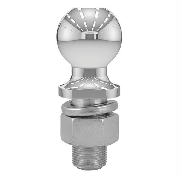 CURT Hitch Balls 40030 Ball, Chrome, 2 5/16 in. Ball, 1.250 in. Diameter Shank, 2.625 in. Length Shank, 15,000 lbs., Each thumbnail 2