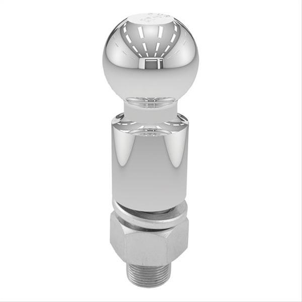 CURT Hitch Balls 40036 Ball, Chrome, 2 5/16 in. Ball, 1.250 in. Diameter Shank, 2.625 in. Length Shank, 10,000 lbs., Each