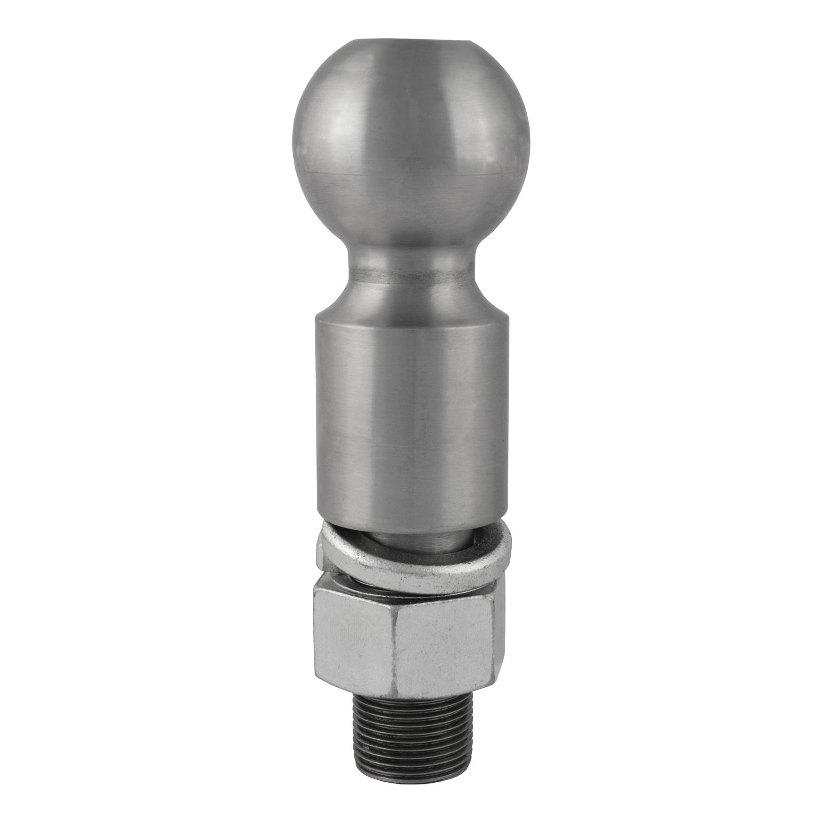 CURT Hitch Balls 40087 Ball, 2 5/16 in. Ball, 1.250 in. Diameter Shank, 2.625 in. Length Shank, 25,000 lbs., 2.0 in. Rise, Each thumbnail 2