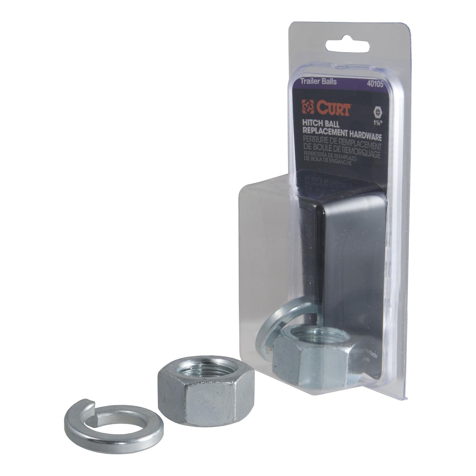 Curt Manufacturing Hitch Ball Components 40105 NUTS AND WASHERS thumbnail 2
