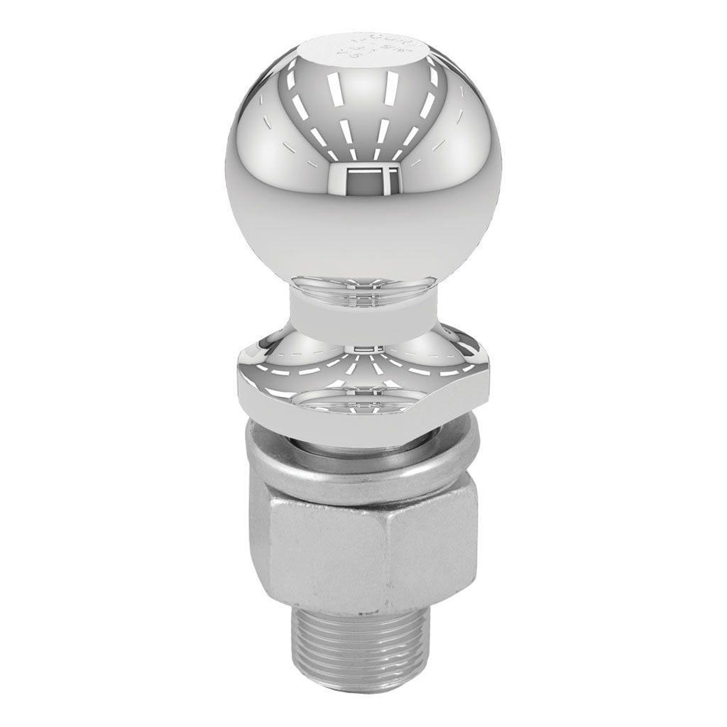 Curt Manufacturing Hitch Balls 40178 Trailer Ball, 2-5/16" Trailer Ball (1-1/4" x 2-5/8" Shank, 15,000 lbs., Chrome, Packaged)