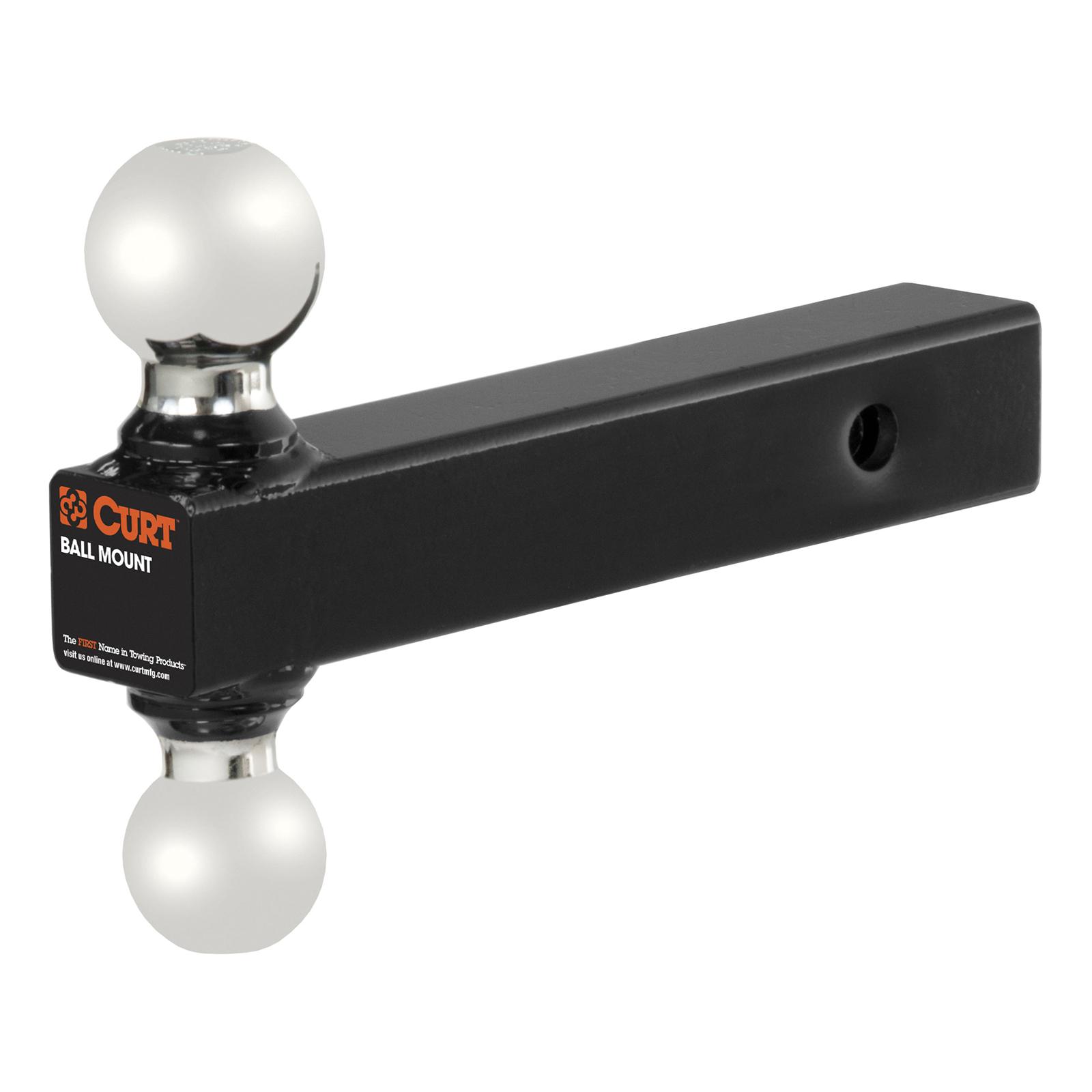 Curt Manufacturing Receiver Hitch Ball Mounts 45002 Mount, Adjustable, Multi-Ball, Each