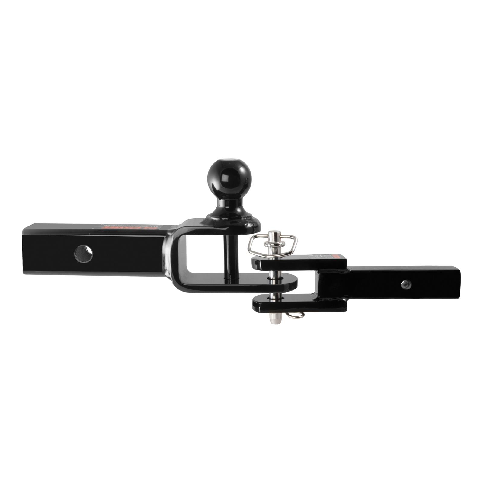 CURT 3-In-1 Ball Mounts 45005 Receiver Hitch Mount, 3-in-1, 2 in. Square Style,1 7/8 in. Ball, Black Powdercoated, Each thumbnail 8