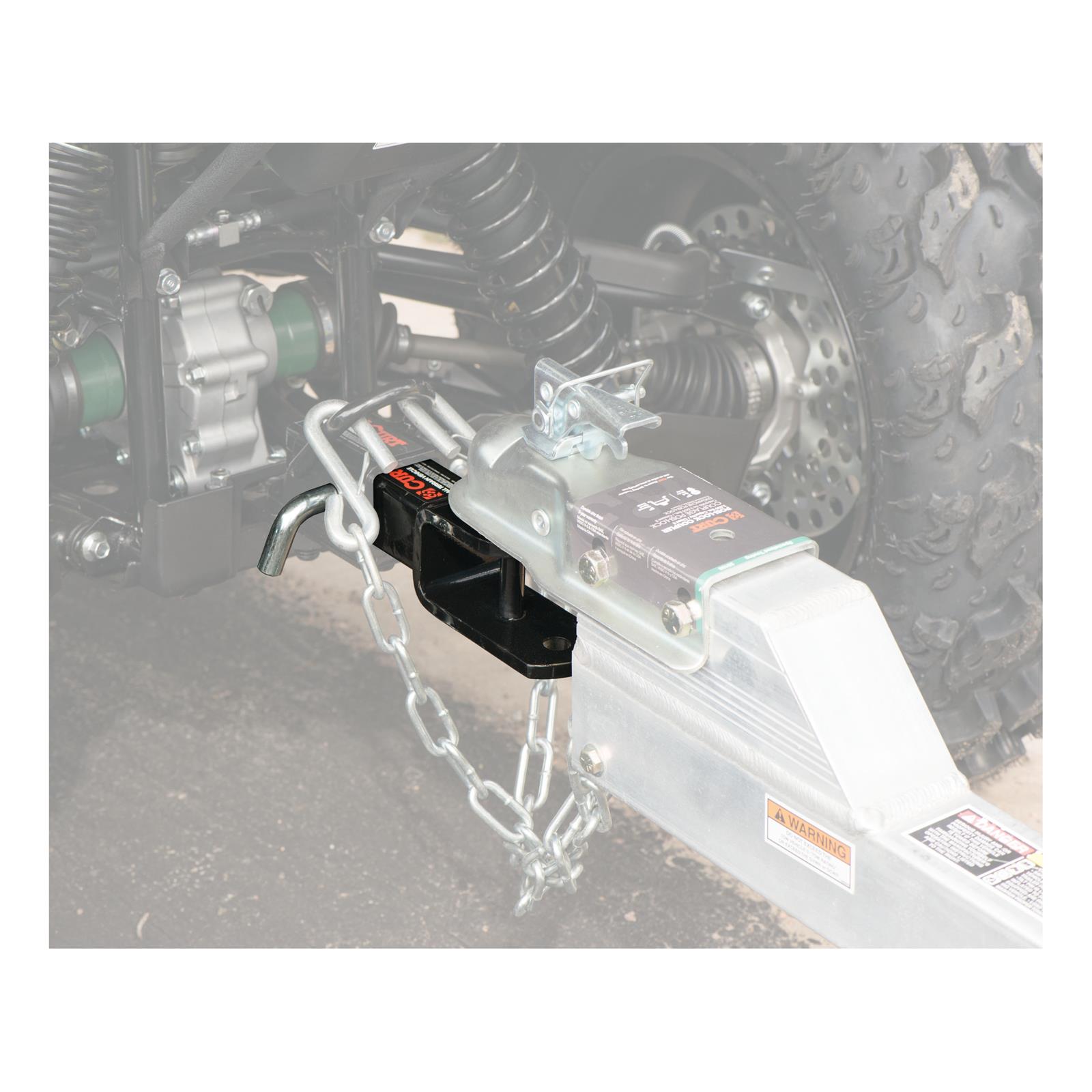 CURT 3-In-1 Ball Mounts 45005 Receiver Hitch Mount, 3-in-1, 2 in. Square Style,1 7/8 in. Ball, Black Powdercoated, Each thumbnail 3