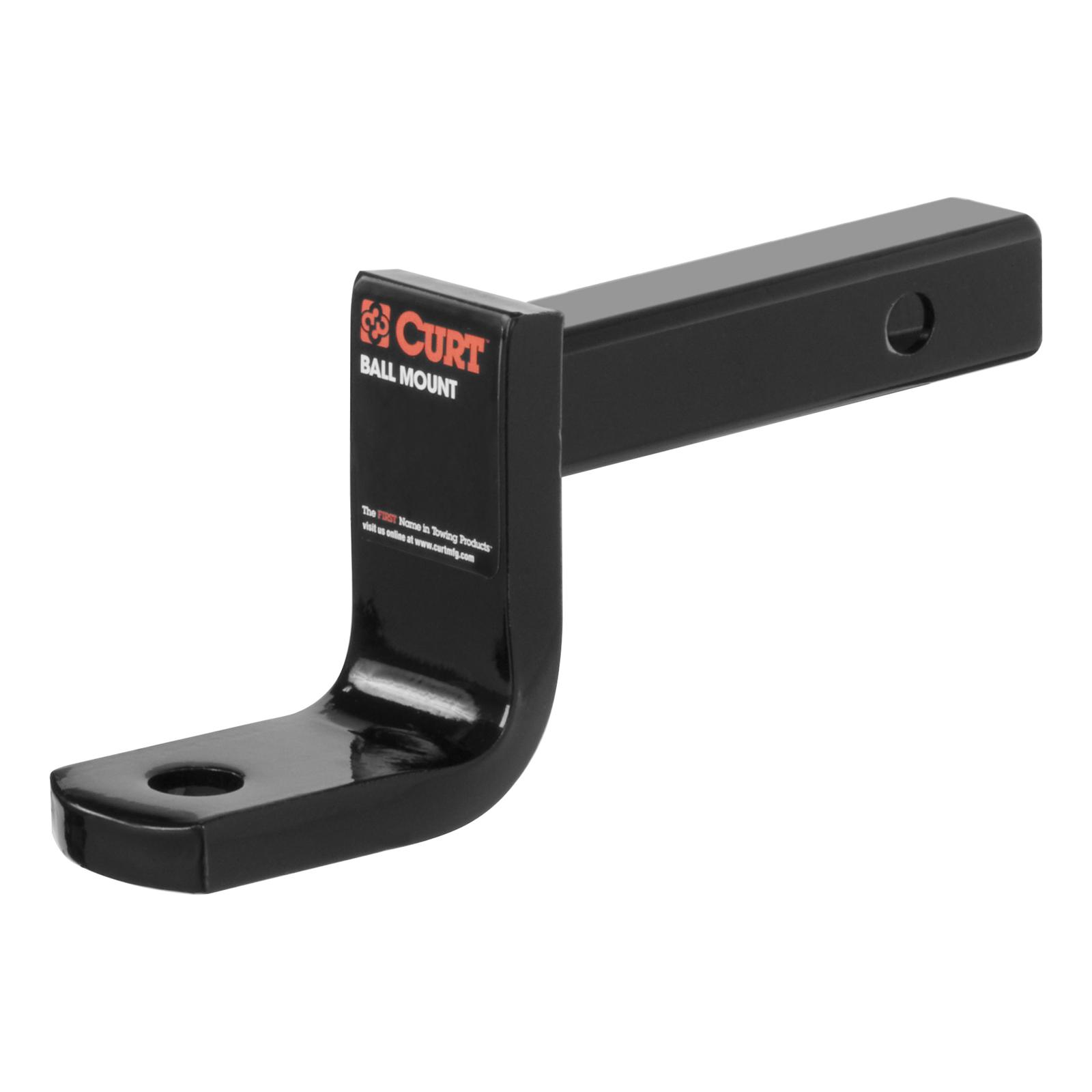 CURT Powdercoated Ball Mounts 45022 Receiver Hitch Mount, Mount