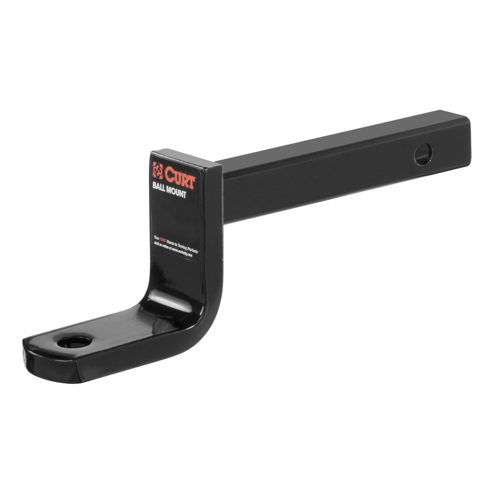 CURT Powdercoated Ball Mounts 45026 Receiver Hitch Mount, Mount, Class I