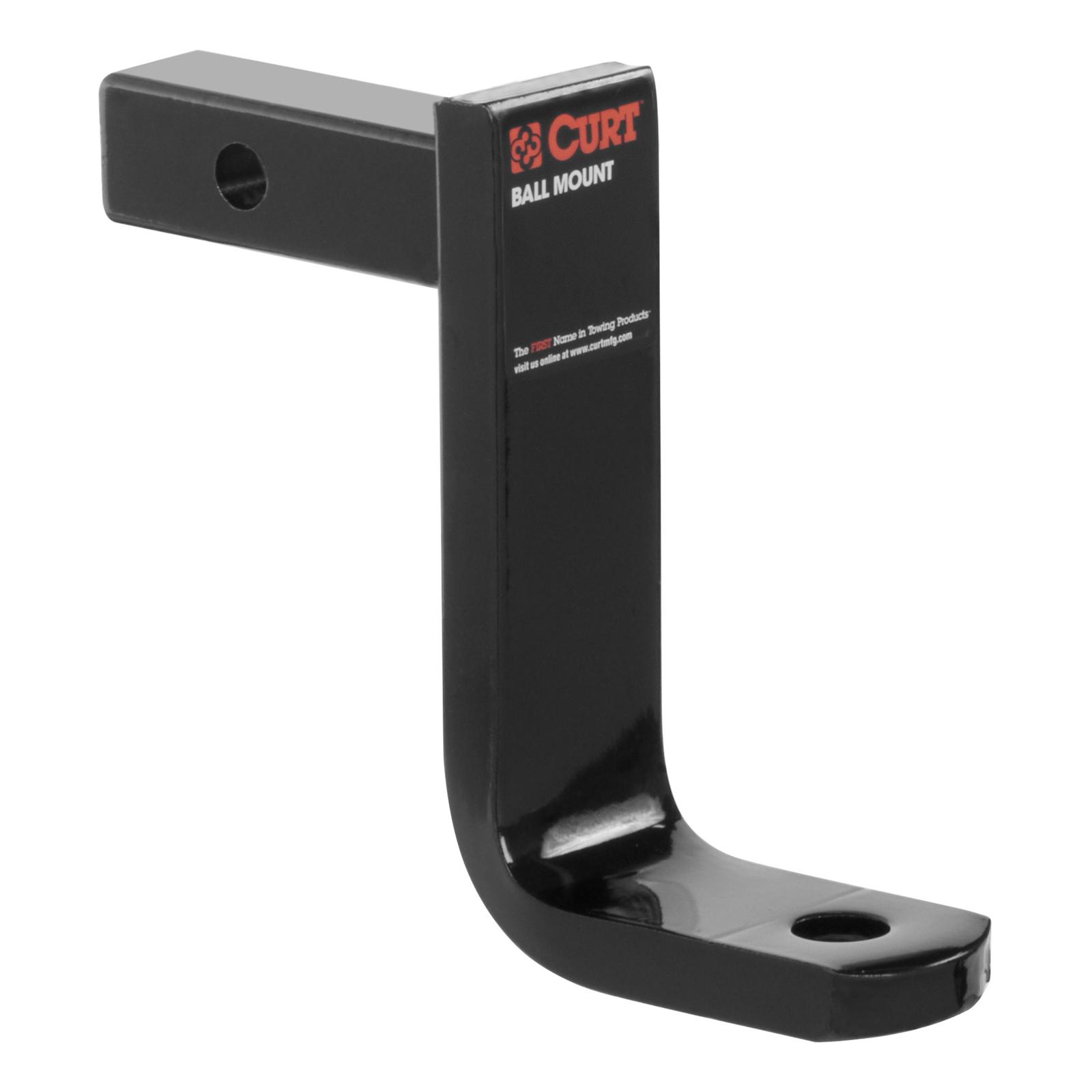CURT Powdercoated Ball Mounts 45028 Receiver Hitch Mount, Mount, Class I thumbnail 2
