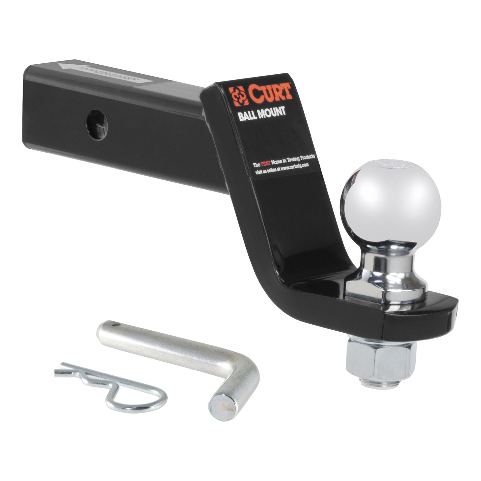 CURT Ready-Tow Ball Mounts 45042 Receiver Hitch Mount, Ready Tow Mount, 2 5/16 in., Each thumbnail 2