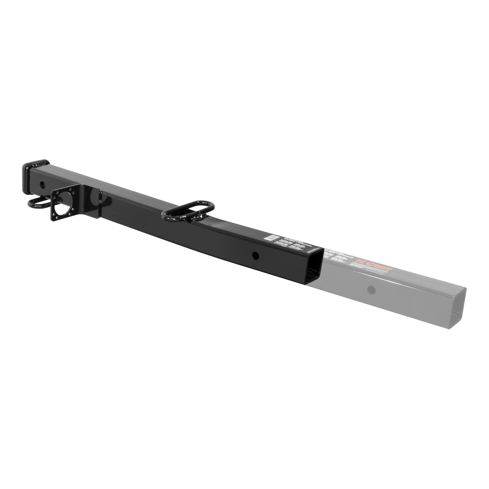 CURT Hitch Receiver Adapters 45048 Adapter, 2.00 in. To 2.50 in., Steel, Black Powdercoated, 34.00 in. Length, Each thumbnail 4