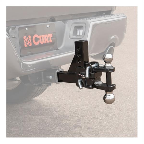 CURT Adjustable Ball Mounts 45049 Multipurpose and Shank thumbnail 3