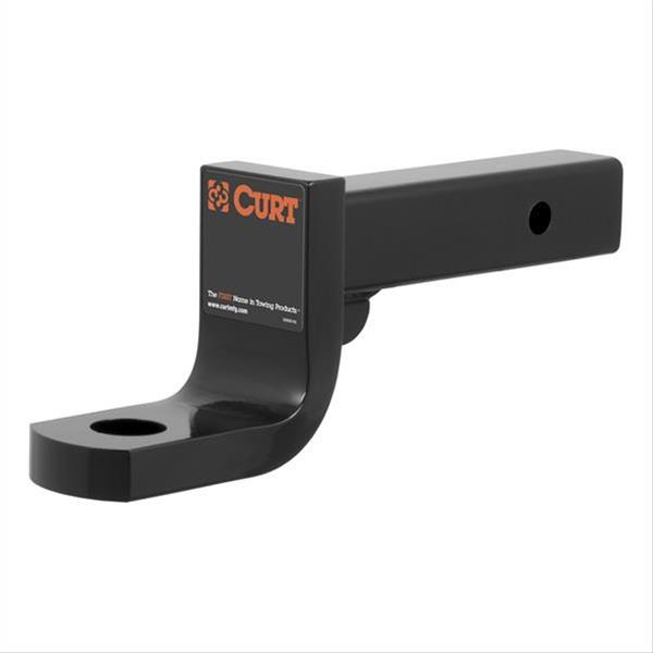 Curt Manufacturing Receiver Hitch Ball Mounts 45313 BALL MOUNT, 4" DROP, SOLID SHANK, 12,000 LB thumbnail 2