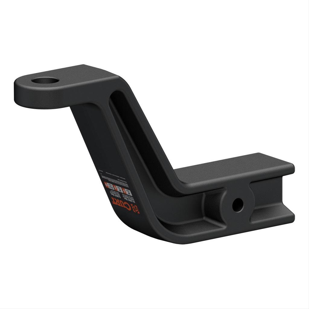 CURT Magnum One-Piece Forged Ball Mounts 45432 Receiver Hitch Mount, Carbide, 3 in. Square, 8 in. Drop, 6 in. Rise, 10.50 in. Length, Each thumbnail 2