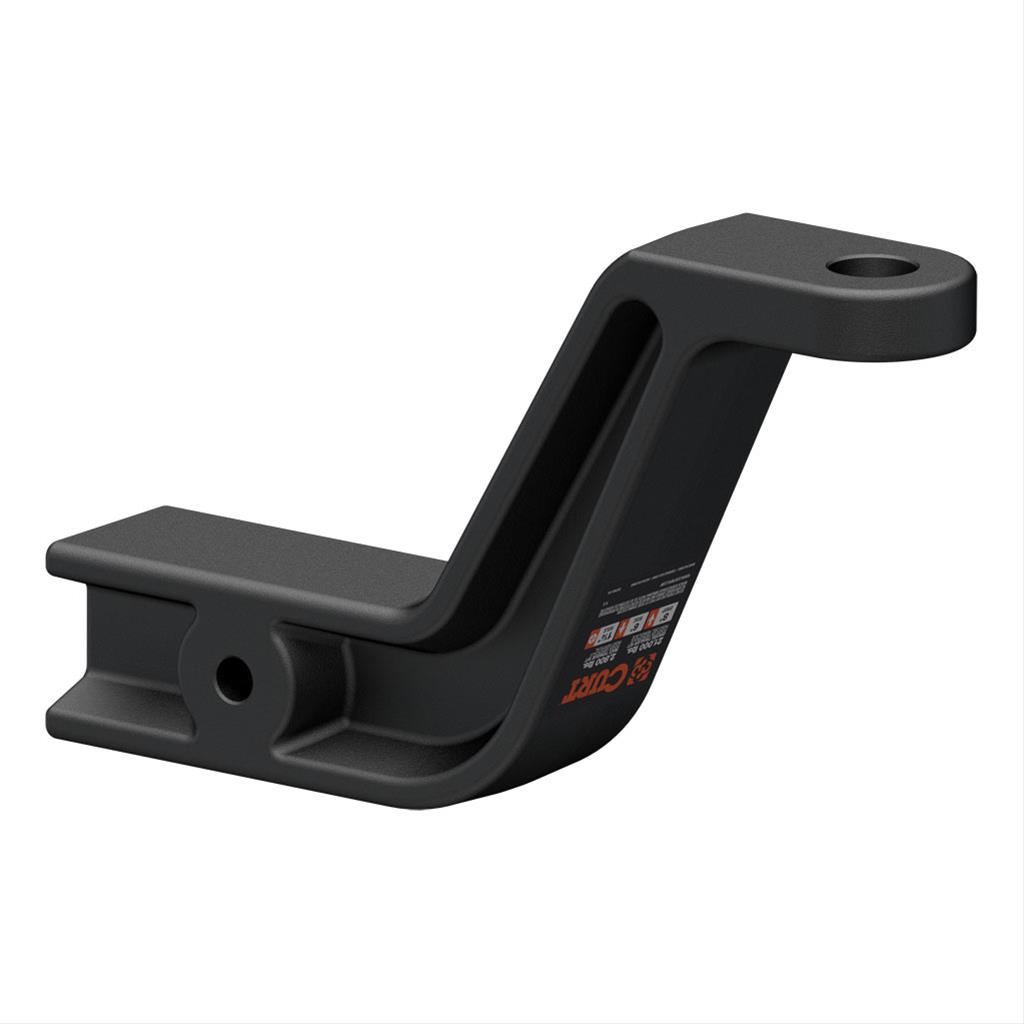 CURT Magnum One-Piece Forged Ball Mounts 45432 Receiver Hitch Mount, Carbide, 3 in. Square, 8 in. Drop, 6 in. Rise, 10.50 in. Length, Each thumbnail 4