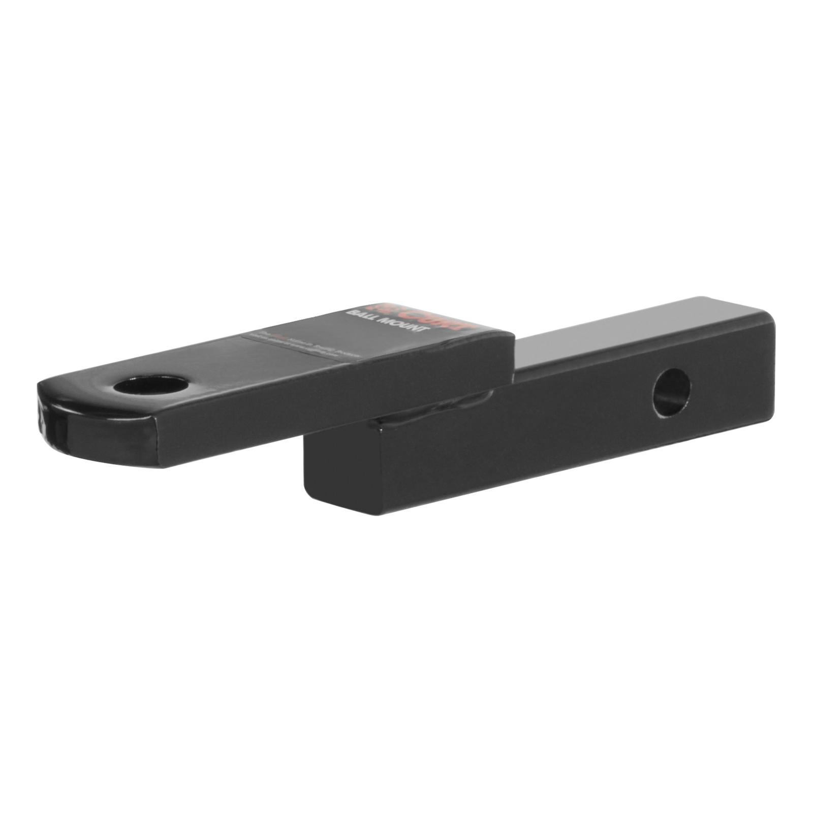 CURT Universal Ball Mounts 45518 Receiver Hitch Mount, Black, 1.25 in. Square, 1.25 in. Drop, .750 in. Rise, 6.750 Length, Each thumbnail 2