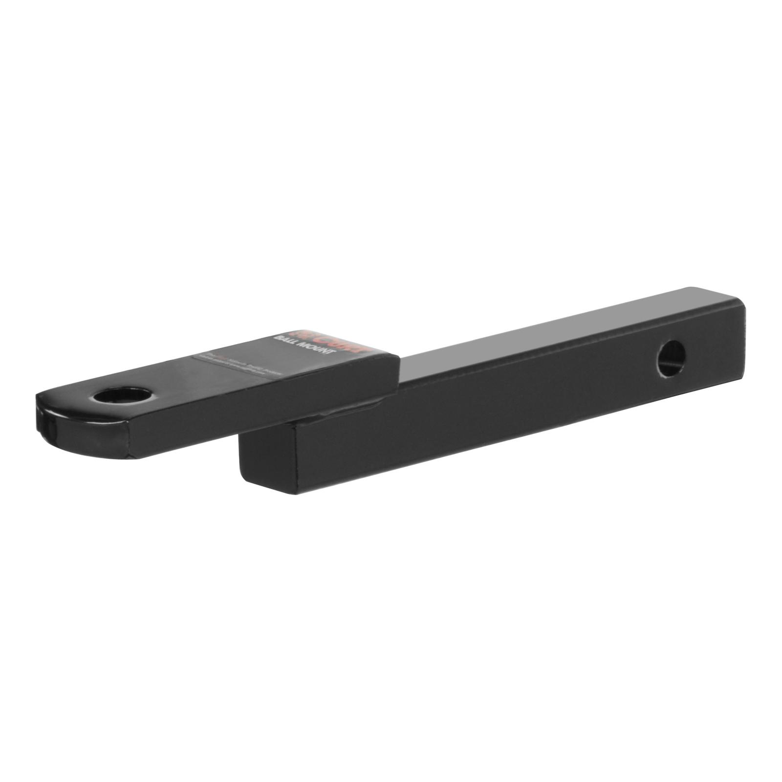 CURT Universal Ball Mounts 45519 Receiver Hitch Mount, Steel, Black, 1.25 in. Square, 1.25 in. Drop, .750 in. Rise, 9.75 Length, Each thumbnail 2