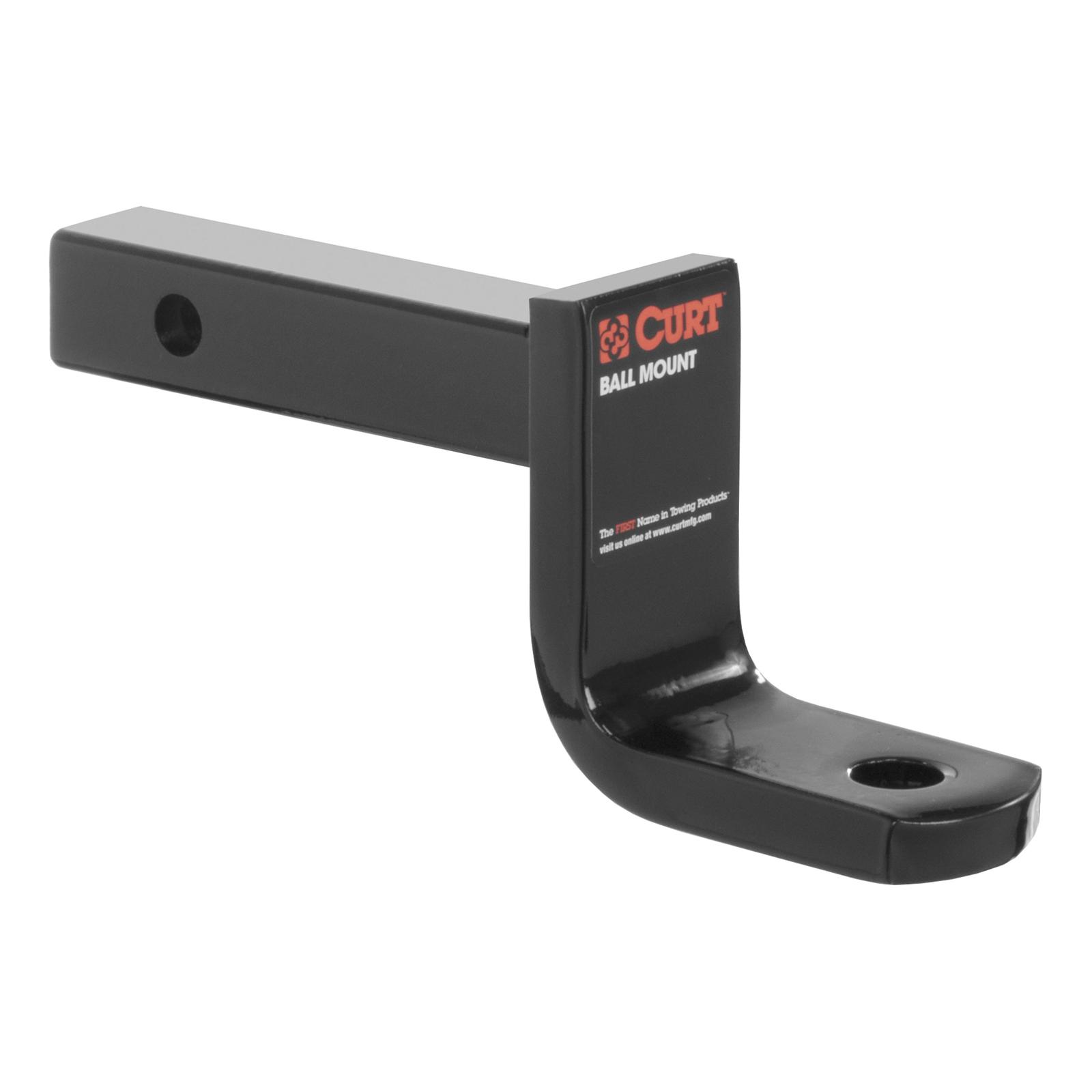 CURT Class 1 Receiver Hitch 113723 Trailer Hitch, I, 1/4 in. Receiver, Black Powdercoated, Lexus, Each thumbnail 7