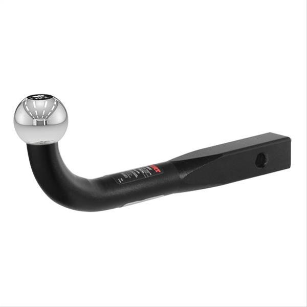 CURT Euro Ball Mounts 45551 Receiver Hitch Mount, Mount, 3/4 in. Rise, 1 7/8 in. Ball, Each