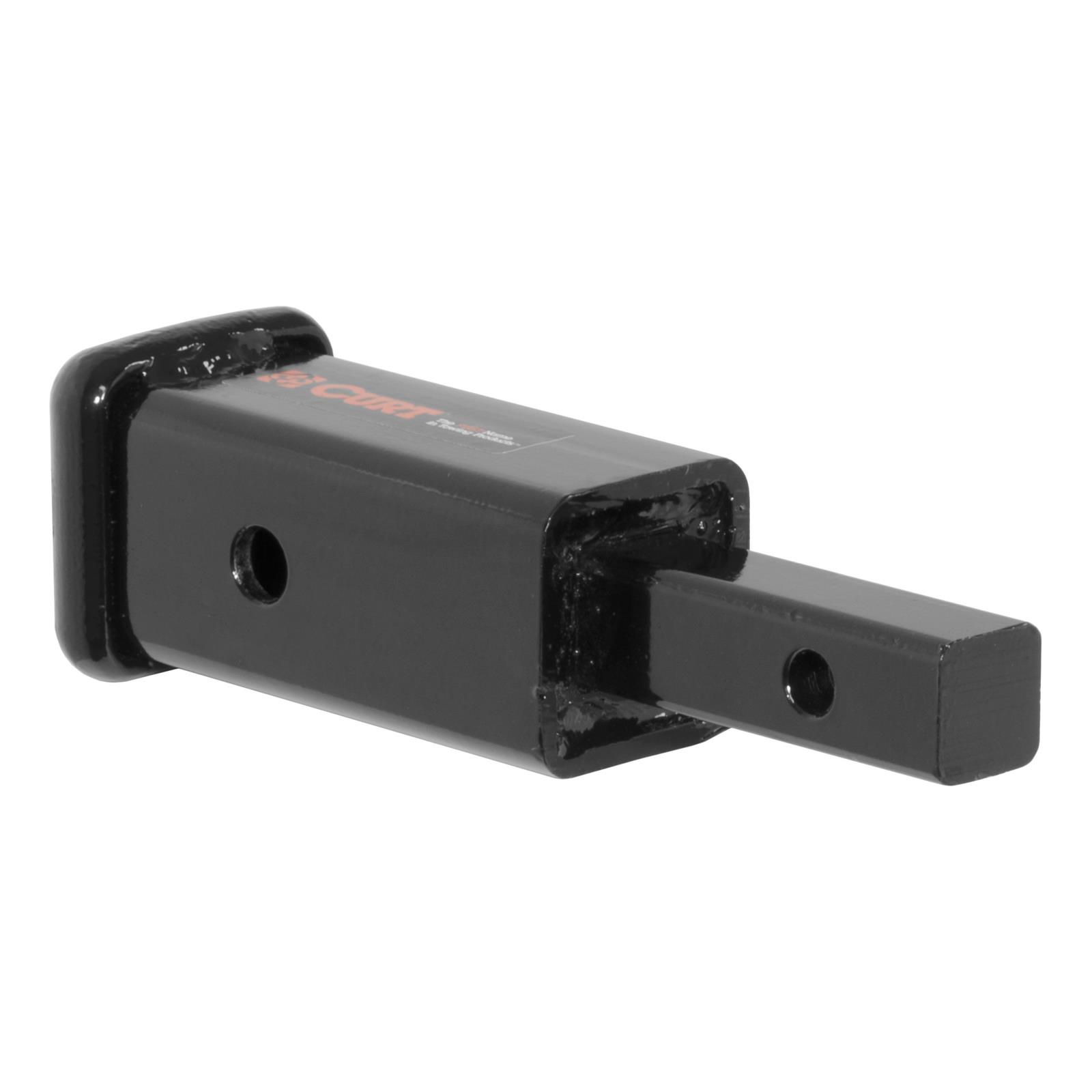 CURT Hitch Receiver Adapters 45785 Adapter, Black Powdercoated, 1 1/4 in. to 2 in., 6 in. Length, 350 lb. GTW, Each