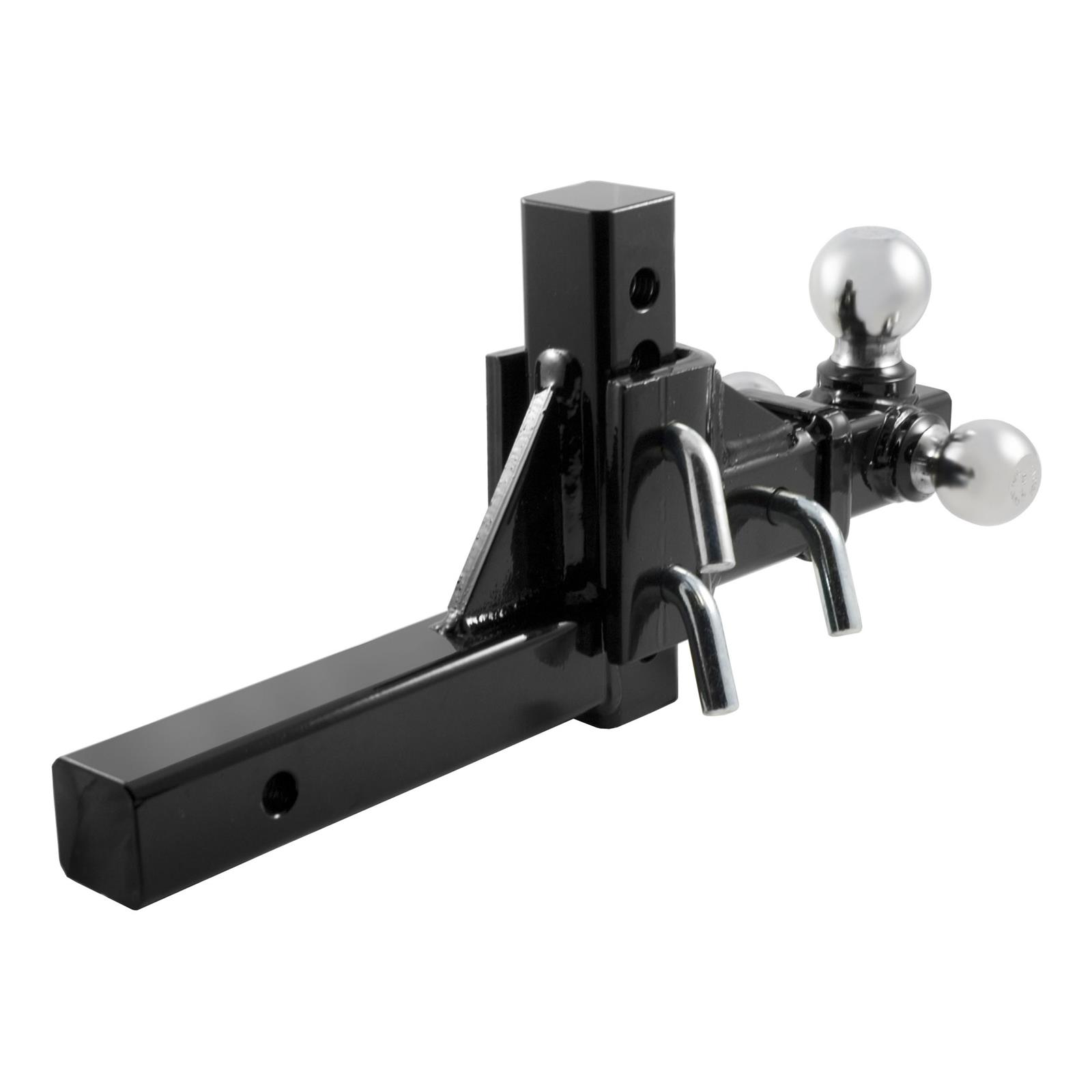 CURT Tri-Ball Ball Mounts 45799 Receiver Hitch Mount, Adjustable Mount, Each thumbnail 6