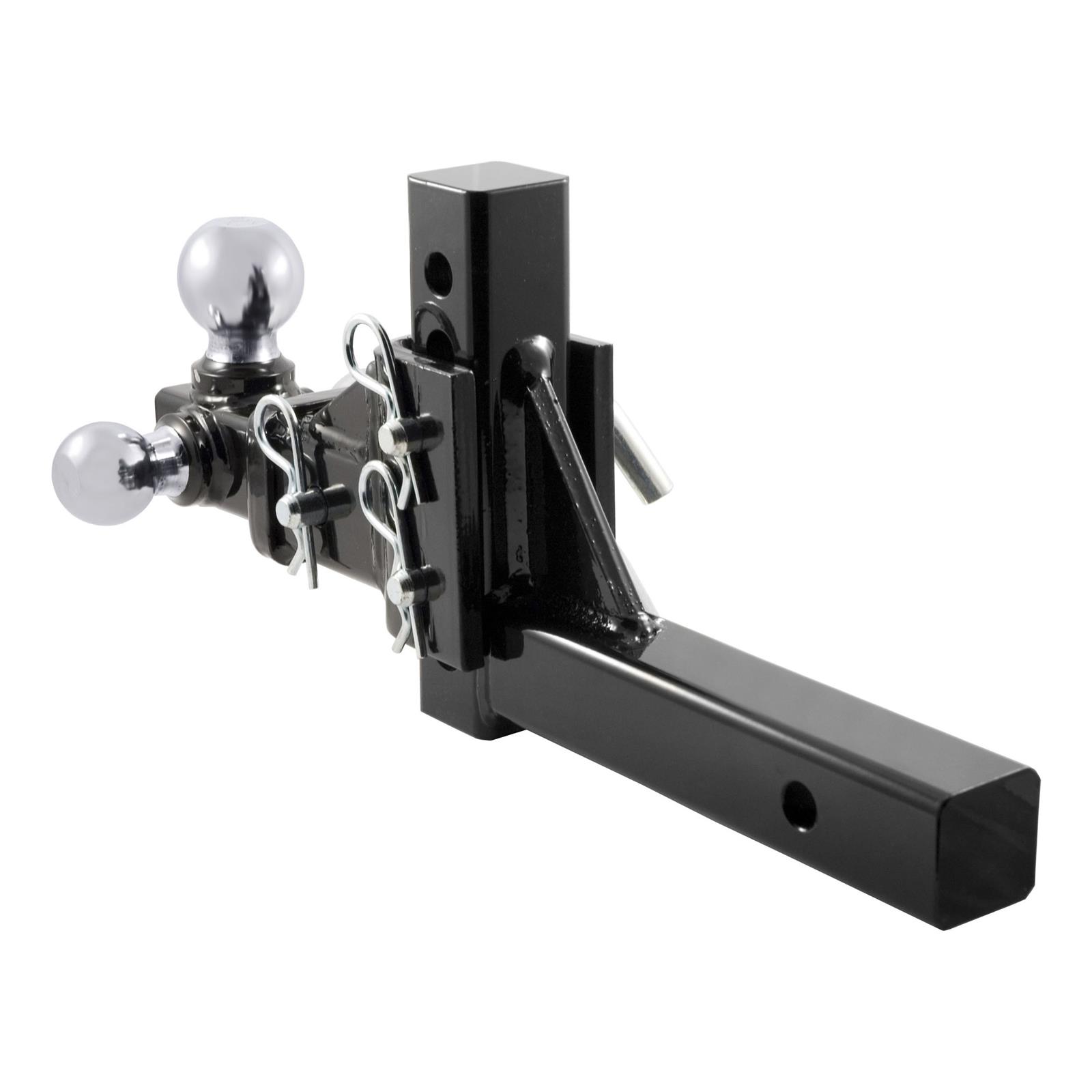 CURT Tri-Ball Ball Mounts 45799 Receiver Hitch Mount, Adjustable Mount, Each thumbnail 5
