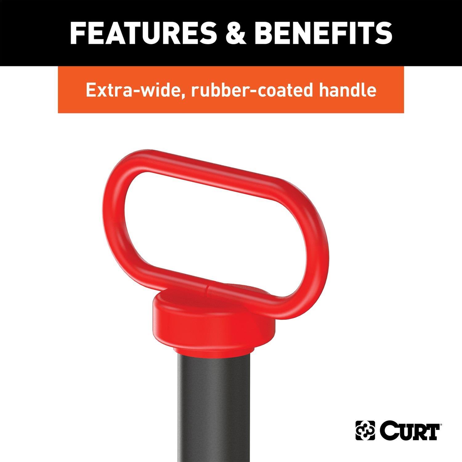 Curt Manufacturing Clevis Pins 45803 Pin 1Inch thumbnail 6